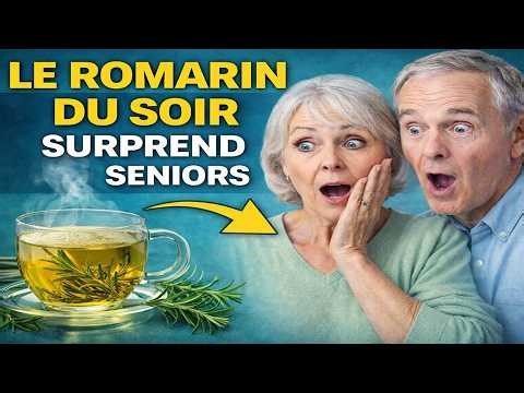 L'infusion de romarin le soir : le secret des seniors pour une mémoire vive et des reins purifiés.