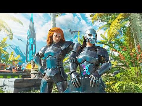 How 2 ARK YouTubers Survive On Wipe Day! - ARK Movie