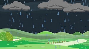Rainy Season Cartoon Animation Rain Drops Stock Footage Video (100% Royalty-free) 1068912224 | Shutterstock