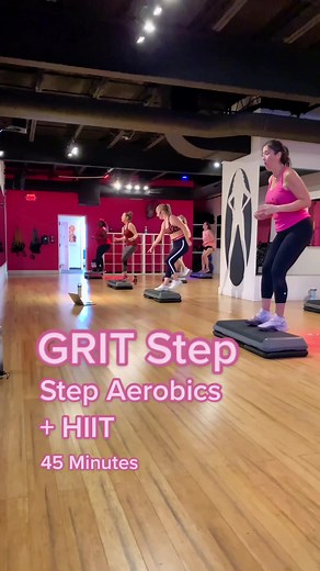 GRIT Step: The Ultimate Step Aerobics HIIT Workout