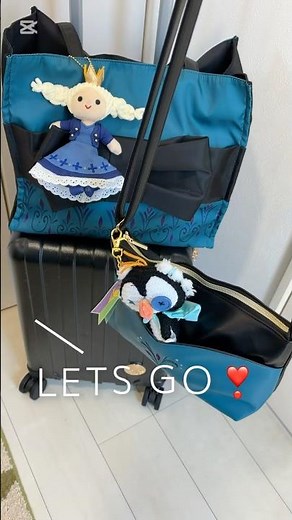 関西のDオタ2026年1月初のディズニーリゾートの旅へ❄️アナと雪の女王❄️パッキング🧳スーツケース後編