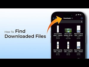 How to Find Downloaded Files on iPhone (iOS 18)?