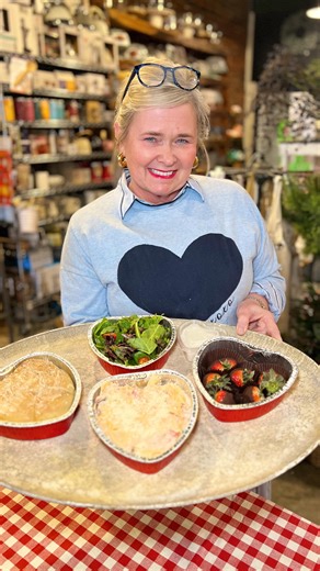 We’re excited to be offering Valentine’s Day Dinner for two!!❣️🍓🍝🍫 Call 479-646-3233 to place your order! | Creative Kitchen