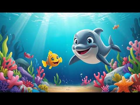 The Dolphin and the Fish | English Moral Story for Kids | Bedtime Story for Children
