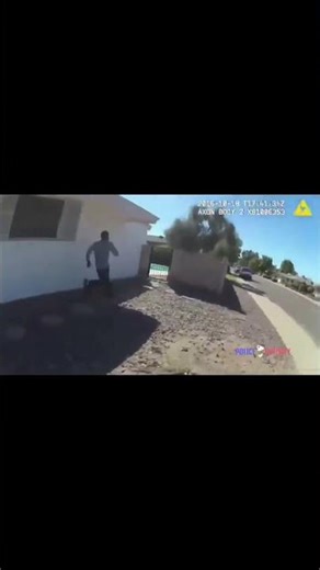 COP CHASES PARKOUR EXPERT THROUGH NEIGHBORHOOD