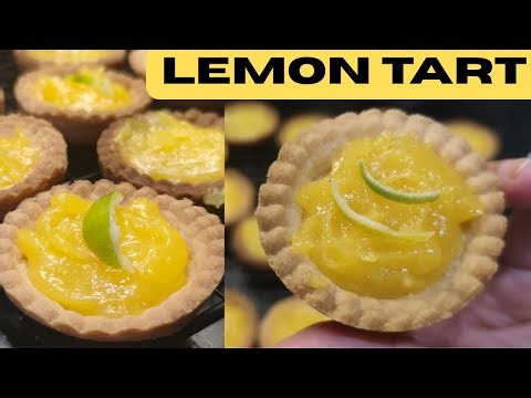 Ultimate Homemade Lemon Tart | Easy Step-by-Step Tutorial | Lemon Tart Recipe