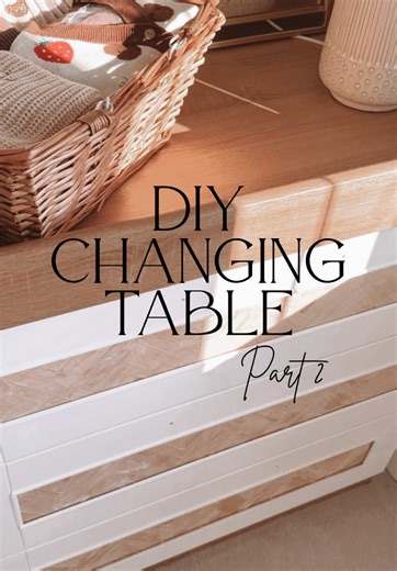 DIY Changing Table Transformation: Color Choices Needed