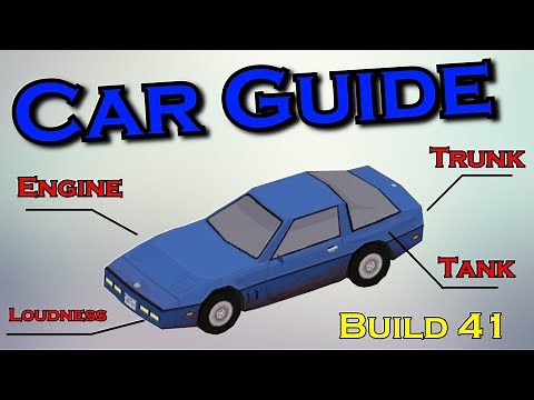 Project Zomboid CAR GUIDE! | All cars and their specifications | Build 41
