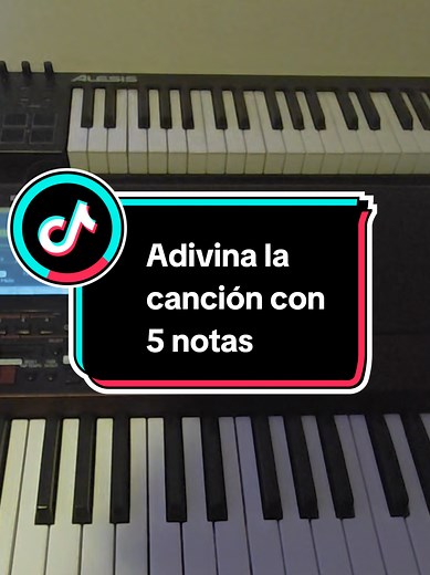Adivina la Canción con 5 Notas en Piano