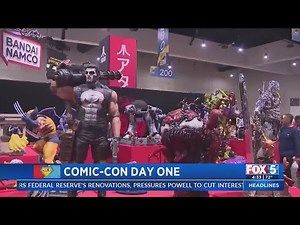 A look inside the exhibit hall at San Diego Comic-Con