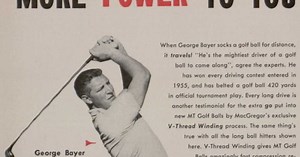 George Bayer, One of the Longest Drivers in PGA Tour History