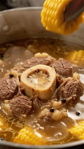 The Ultimate Filipino Comfort Food: Bone Marrow Soup (Bulalo) 🤤 #bulalo