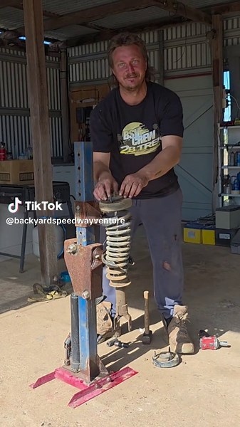 Spring Compressor Fail: A Cautionary Tale