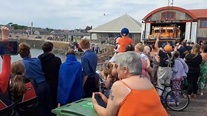 2.2K views · 46 reactions | Slipway launch of the Arbroath lifeboat.... I expected a bigger splash!! | Dundee Model Boat Club | Facebook