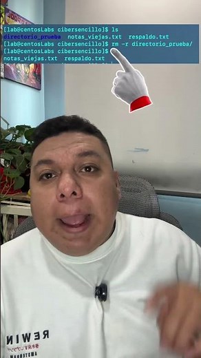 ¿como eliminar archivos o directorios sin pasar por la papelera? con este comando lo hacemos.