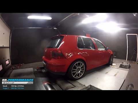 Reprogrammation Moteur VW Golf 4 1.8T 150hp @206hp (Stage 2) par BR-Performance