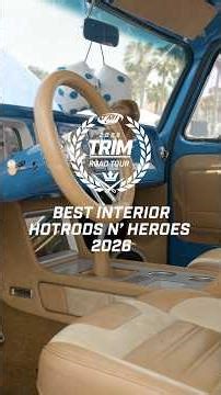 TMI’s 2nd Stop Trim Road Tour Winner | 1965 Suburban Papasmurf by Shannon Gaither #tmiproducts