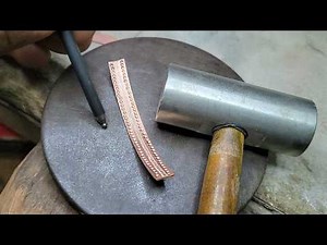 Copper ring making 2025 ! How to make a copper ring with wire