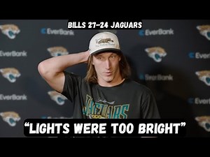 Trevor Lawrence Post Game Interview after playoff exit - Bills vs Jaguars