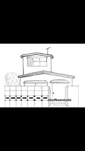 Day 19 of Practicing perspective until my mentor tell me you are good in perspective ! Mastering perspective,Perspective, animation, practice, reels, insta feed, 2danimation, 2pointperspective,reels,day19 ,viral ,nobita house drawing ,Designingroom, perspective, | Buffbearstudio