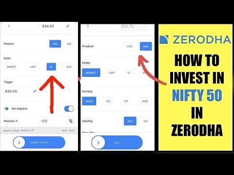 How To Invest in NIFTY 50 in Zerodha (2025)