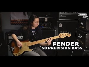 FENDER 50s Precision Bass Demo @ KLANGFARBE (no talking)