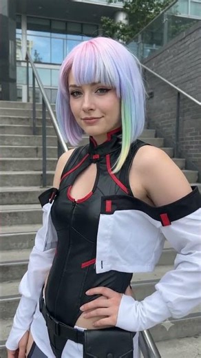 This Cyberpunk Lucy Cosplay will give you feels 😭
