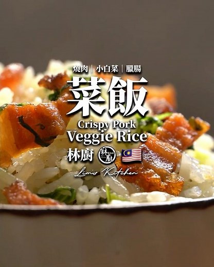 Crispy Pork Veggie Rice