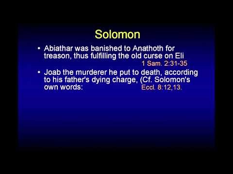 An Overview of Solomon - Chuck Missler