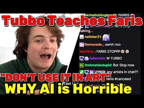 Tubbo CRASHES OUT After Discovering Fariis Used Ai for his Art on QSMP 2 Minecraft