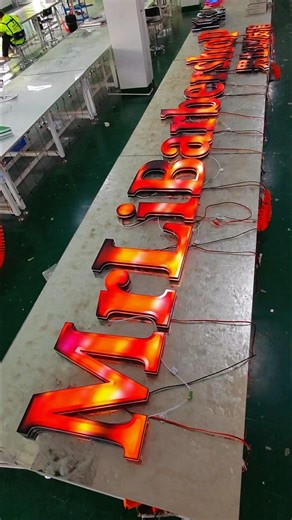 Do you know what is the popular LED sign technology in China?#sign #signage #design #led #ledlight