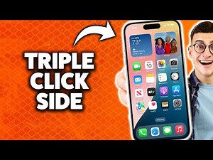 How to Triple Click Side Button on iPhone 2025 (Step-By-Step Tutorial)