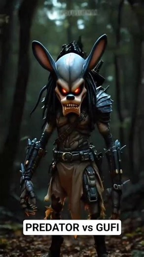 Pedator vs Gufi #predator #gufi #fusi #incredible