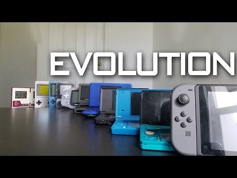 Evolution Of Nintendo Handhelds 1980 - 2017