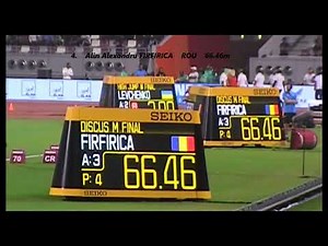 Men's Discus throw Final World Championships Doha / Qatar 2019.