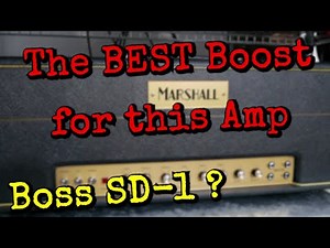 Finding the BEST PEDAL to push a Marshall?!