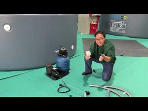 Few steps for Pool Sand filter installation process #ipoolgo Pool 🏊