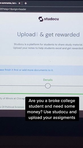 Make Money as a College Student with Studocu