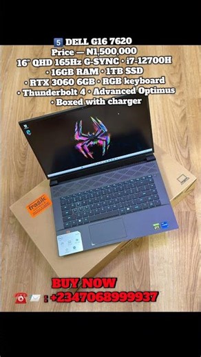 Your Dream Gaming Laptop Just Got BADASS in Nigeria! 😈 RTX Beasts Ready – DM Now! 🔥