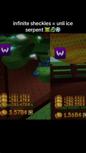 Grow a garden 2 ice serpent ❄️ #growagardenrobloxfyp #growagarden2 #robloxgag #xhtiktok🍎🍀 #growagarden2update