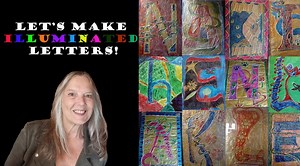 Design and Make Medieval Style Illuminated Letters, Two Part Lesson With Video Instruction and 29 Page Powerpoint Instruction, Art Lesson - Etsy