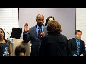 Cedrick Frazier takes seat on New Hope City Council