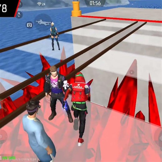 😥 Glass bridge gameplay in FF