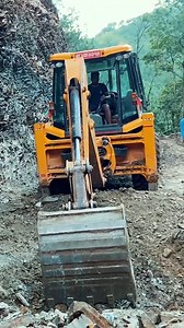 Building Mountain Road #excavator #trackhoe #jcb #hyundai #trendingreelsvideo | Excavator Planet