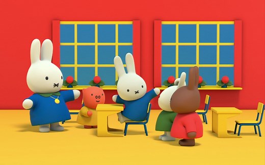 米菲兔新动画|米菲的雪橇车|Sweet Little Bunny | Miffy 【英语无字】