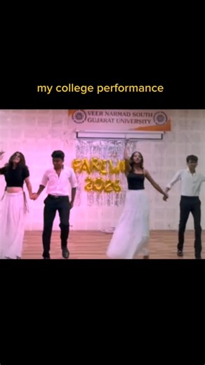 Ishq Wala Love dance performance at college #shorts #studentoftheyear #dance #college