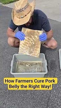 How Farmers Cure Pork Belly the Right Way!