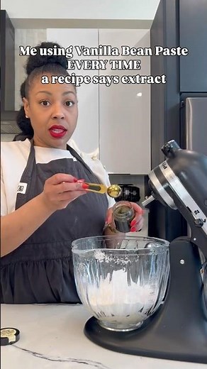 Vanilla Bean Paste is top tier! VBP if you’re awesome… #baking #dessert