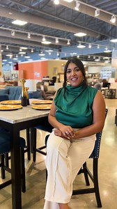 117K views · 162 reactions | It’s one thing to pick out a dining table, but how are you sure it’s the one for you? Euzhan has some tips for how to make the best use of the Cranderlyn dining set! Love it? Chat with us on Whatsapp to shop these and more styles. #AshleyTT #GRWM | Ashley Furniture HomeStore Trinidad | Facebook