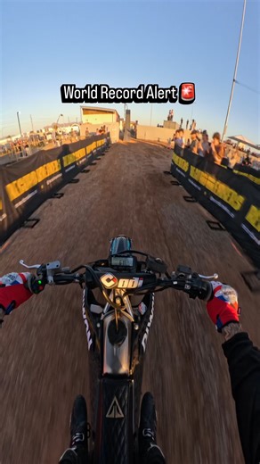 Highest moto quarter-pipe air ever 🤯 Colby Raha cleared a 275' surf pool before soaring it 90ft off the ground. 🎥 Shot on #GoProHERO13 Black Ultra Wide Edition Get yours now: www.gopro.com/hero13 | GoPro